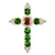 Christmas Cross Necklace