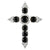 Black Onyx Cross Pendant