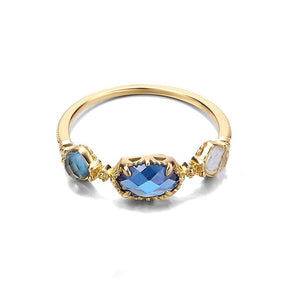 Gorgeous Blue Topaz Ring