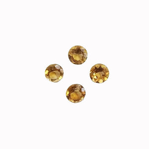 Natural Citrine Round