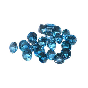 Natural London Blue Topaz Round