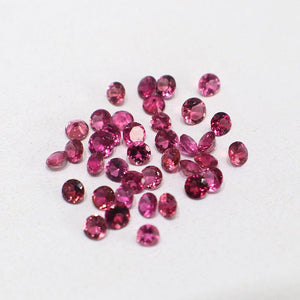 Natural Pink Rubellite Tourmaline Round