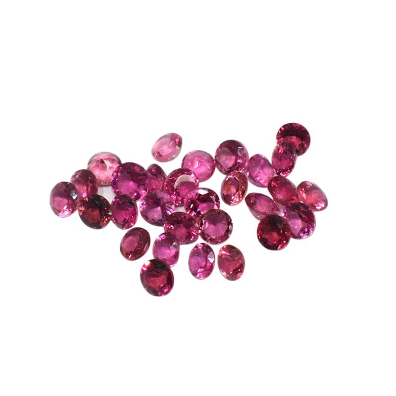 Natural Pink Rubellite Tourmaline Round