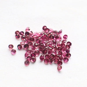 Natural Pink Rubellite Tourmaline Round