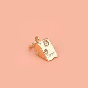 Accessories-Slice Cheese Pendant