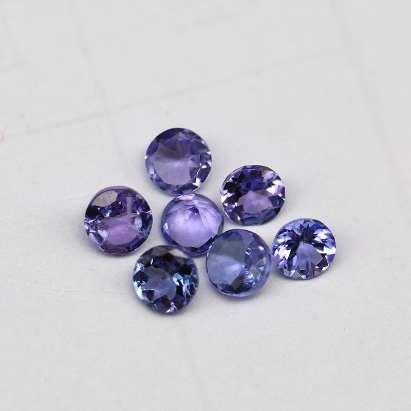 Natural Tanzanite Gemstone Round