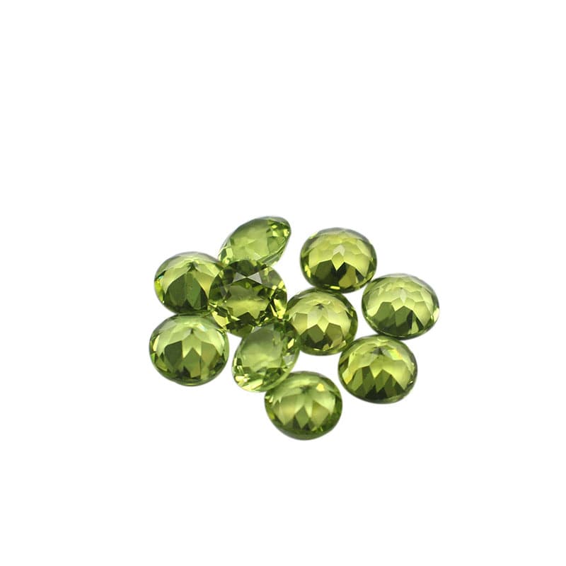 Genuine Natural Green Peridot Round