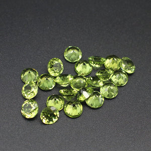 Genuine Natural Green Peridot Round