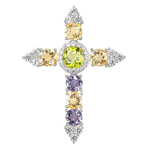 ‘COLORFUL CANDY’Collection Cross Pendant