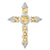 Citrine Cross Pendant