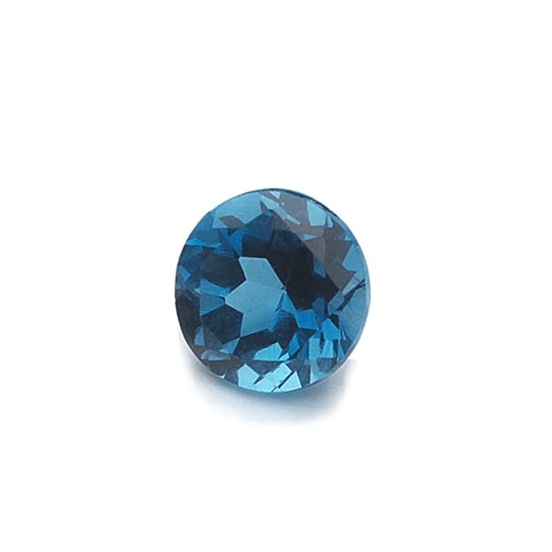 Natural London Blue Topaz Round