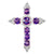 Amethyst Cross Pendant