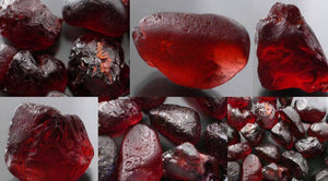 Natural Pyrope Garnet Gemstone Cabochons Oval