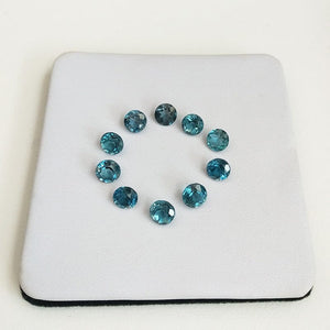 Natural London Blue Topaz Round