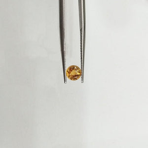 Natural Citrine Round