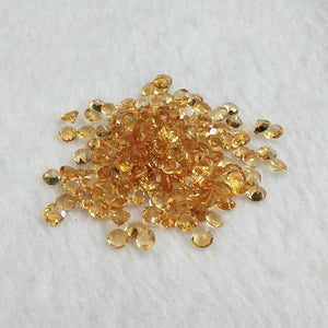 Natural Citrine Round