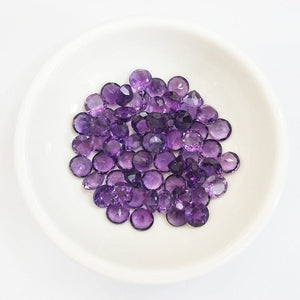 Natural Brazilian Amethyst Round