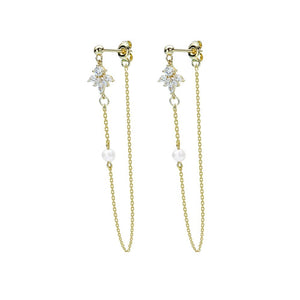 Tassel Pearl Earrings