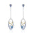 Ocean Romance Topaz Earrings