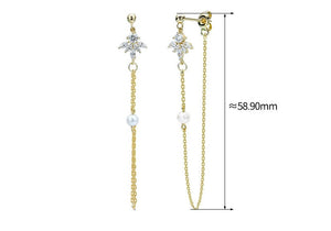 Tassel Pearl Earrings