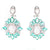 Radiant Pink Crystal Earrings