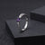 Amethyst Twister Ring