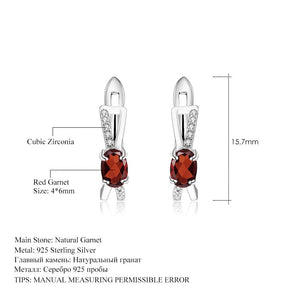 Garnet Earrings