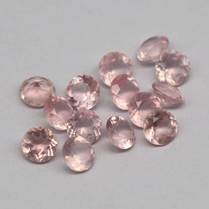 Natural  Rose Quartz  Round