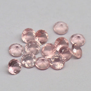 Natural  Rose Quartz  Round