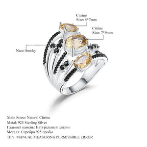 Trilogy Gemstones Ring