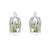 Peridot Clip Earrings