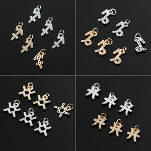 Accessories-Zirconia 12 Zodiac Pendants