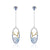 Ocean Romance Topaz Earrings