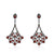 Drop-shaped Gemstone Earrings