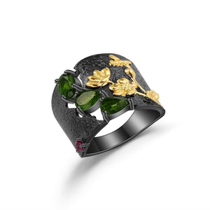 Openwork Flower Ring