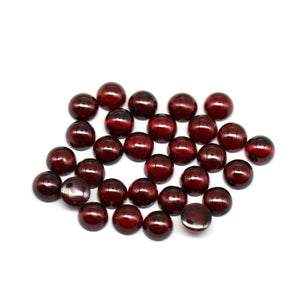 Natural Pyrope Garnet Gemstone Cabochons round