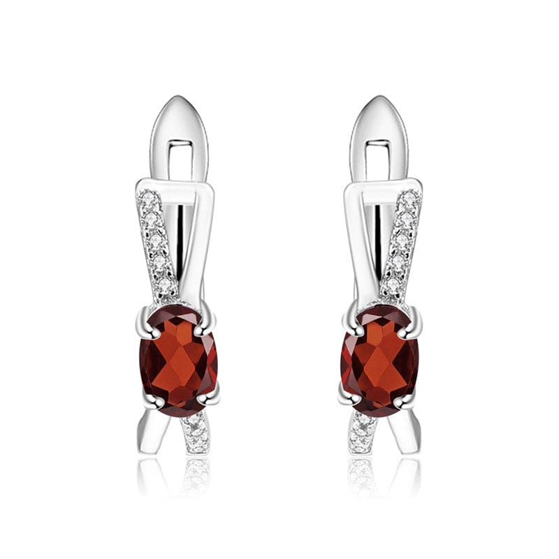 Garnet Earrings