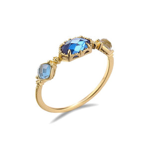 Gorgeous Blue Topaz Ring