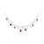 Water Drop Garnet Necklace