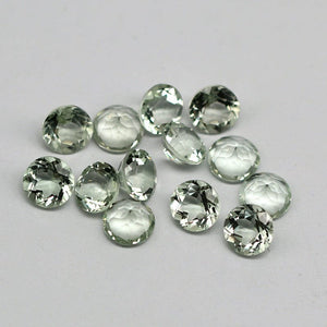 Natural Green Amethyst Mint Green Round