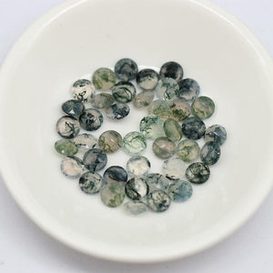 Natural Moss Agate Round