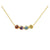 Candy Rainbow Color Natural Crystal Necklace