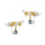 Amusement Park Blue Spinel Drop Earrings