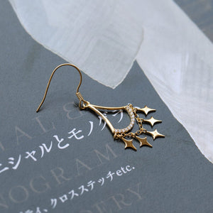 Crossed Stars-Earrings