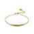 Zirconia Frosted Smile Bracelet