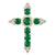 Chrysoprase Cross Pendant