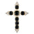 Black Onyx Cross Pendant